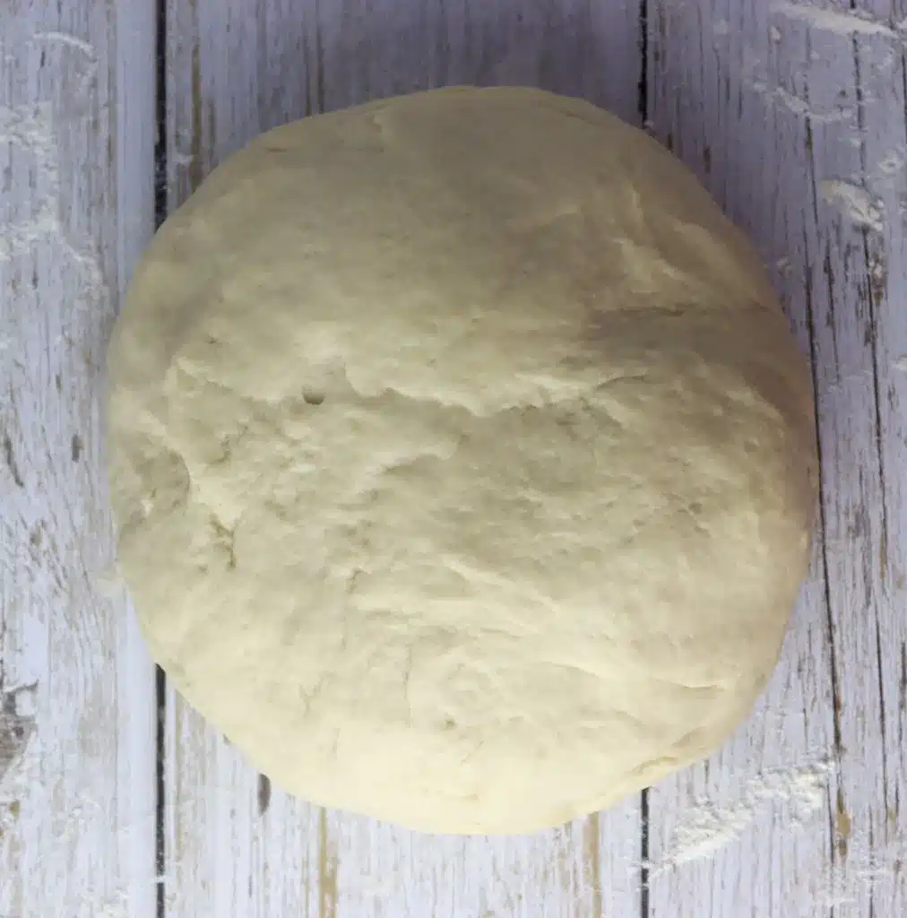 kneaded dough for cheese rolls